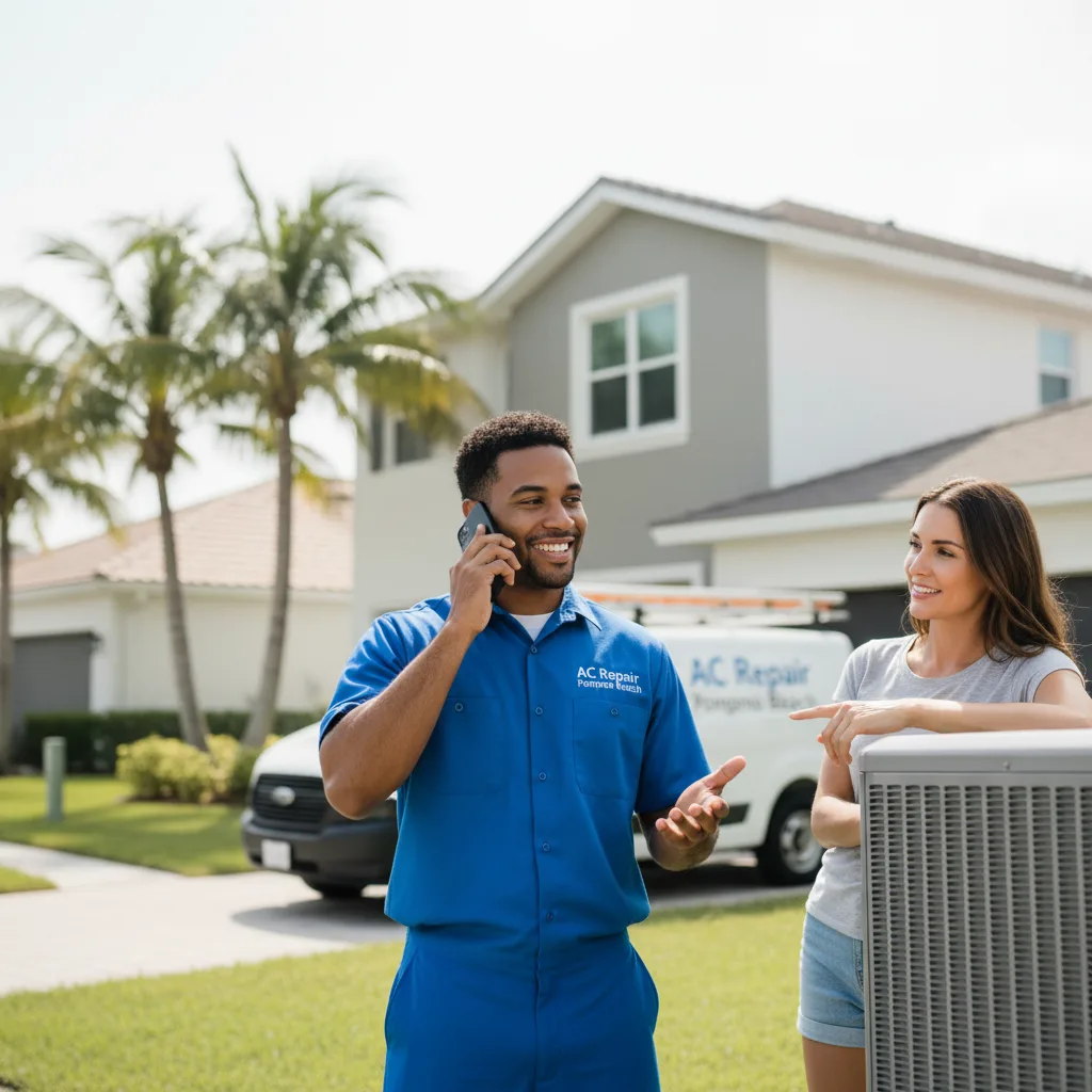 AC Repair Pompano Beach customer support in Belmar